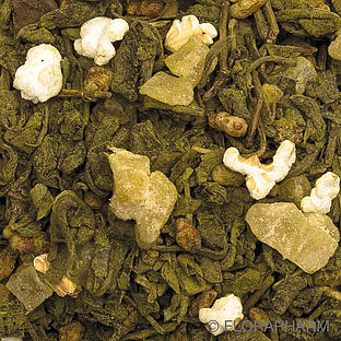 Pineapple and Matcha Green Tea (2 oz loose leaf) - Click Image to Close